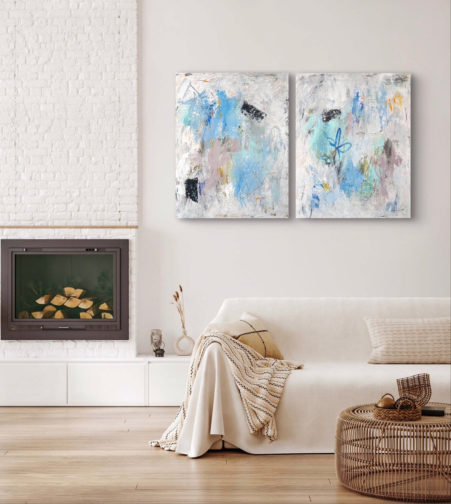 "Reflections 1 + 2" by Kara Jean Estey