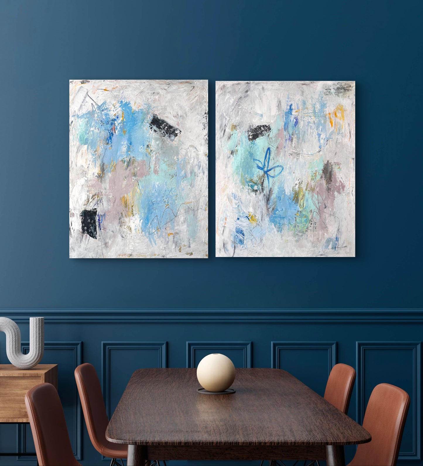 "Reflections 1 + 2" by Kara Jean Estey