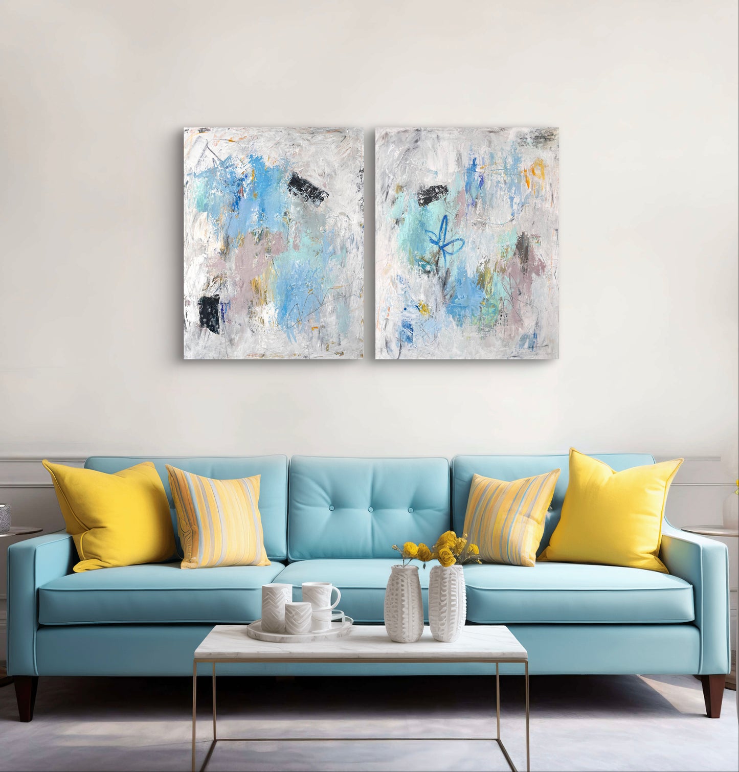 "Reflections 1 + 2" by Kara Jean Estey