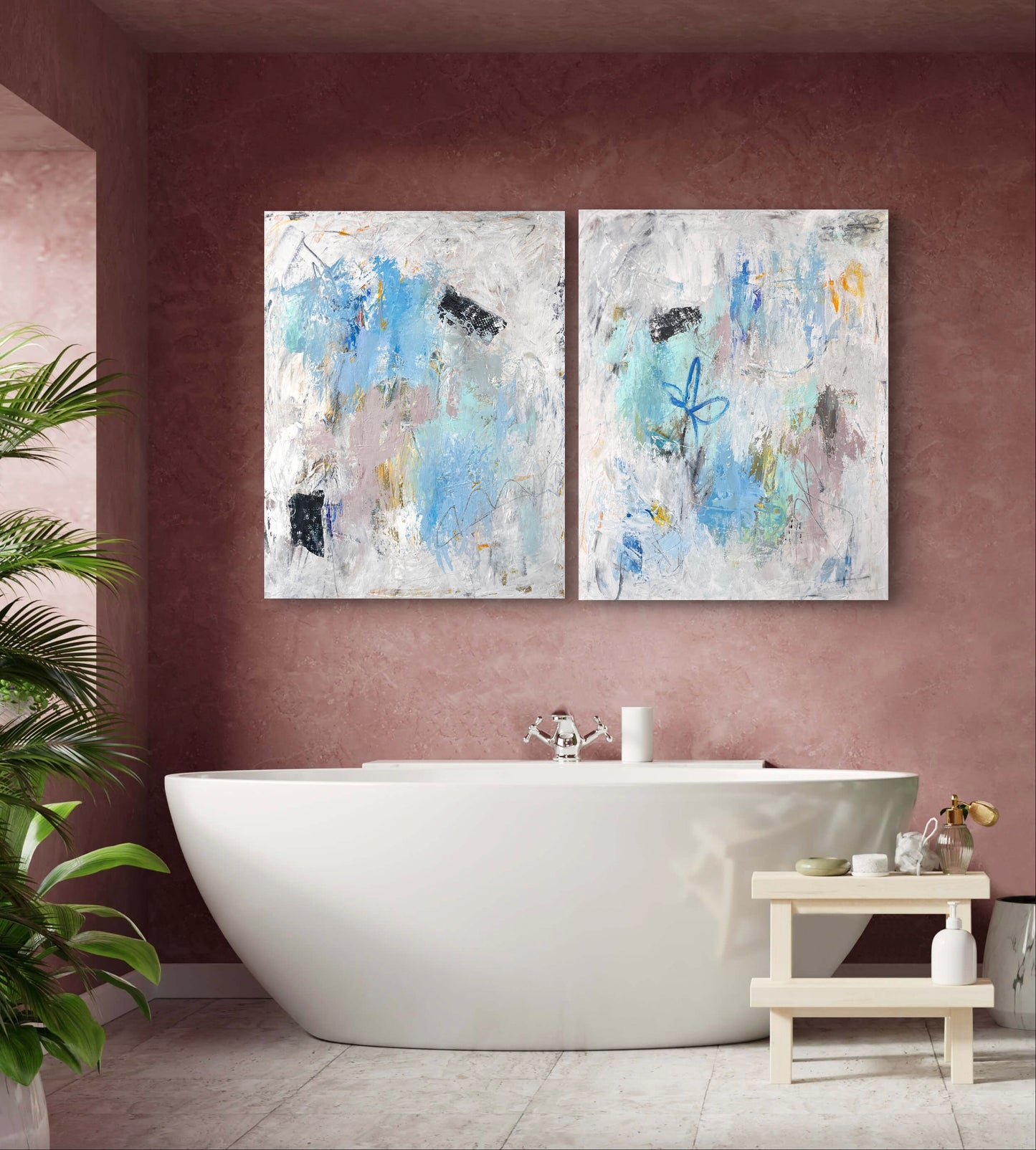 "Reflections 1 + 2" by Kara Jean Estey